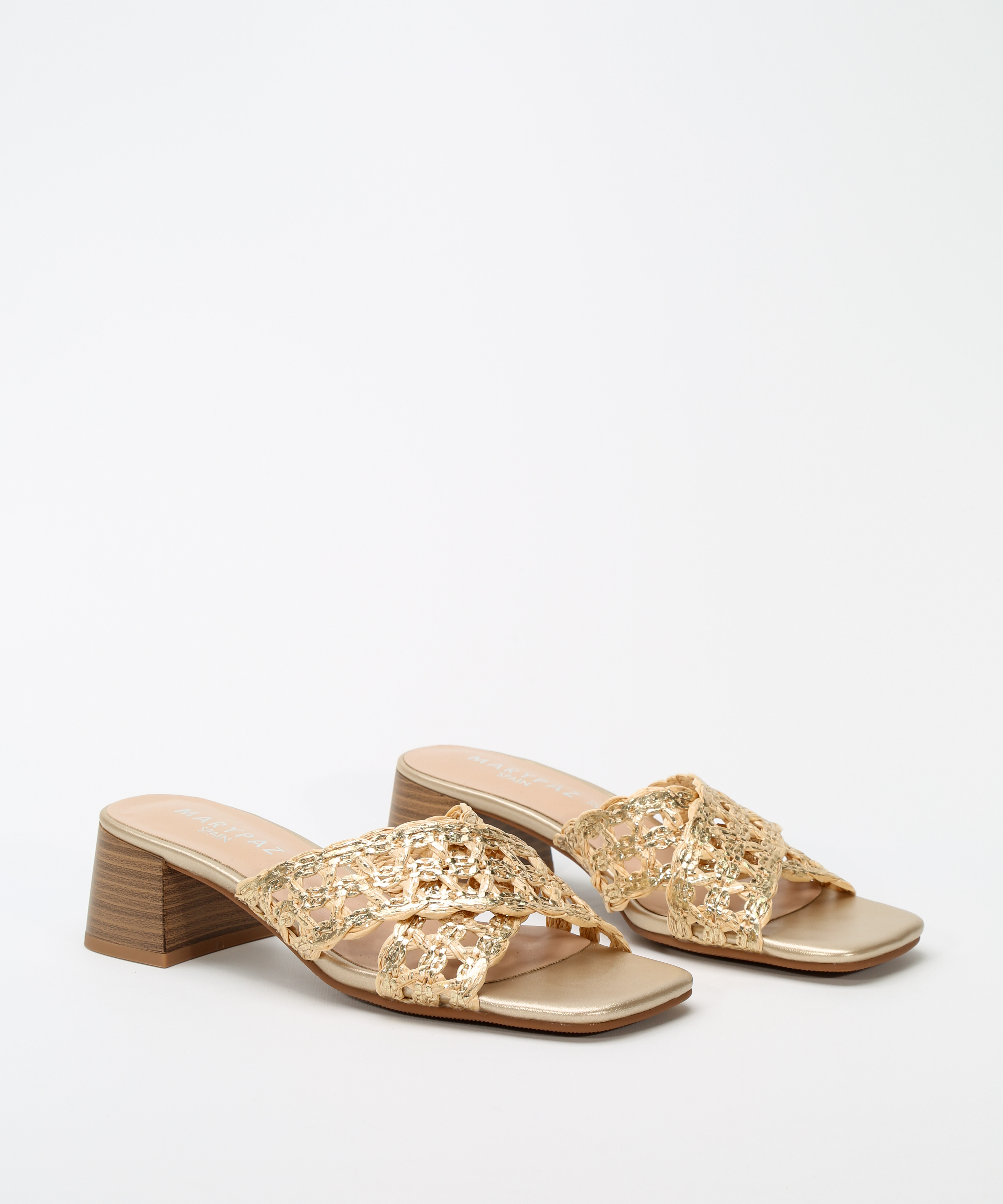 Sandalias tacón cruceta image number null